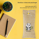 Panda Bamboo Charcoal Bag Activated Carbon Closet Car Air Purification Deodorant