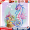 Diamond Painting 5D DIY Sea Horse Full Round Drill Rhinestone Picture Kit