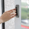 2pcs Self-adhesive Door Handle Cabinet Glass Window Drawer Handles (Grey) Newly