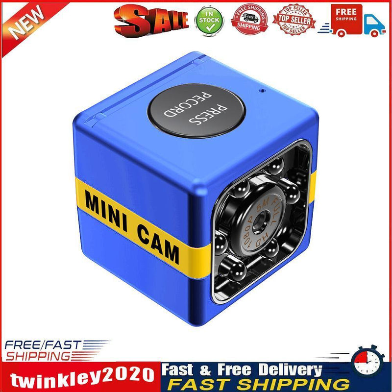FX01 Mini Camera 1080P Full HD Nanny Cam Motion Detection DVR DV (Blue) Newly