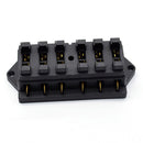 YJ-FB017 Automotive Circuit Blade Fuse Box 6 Ways Car Boat RV Block Holder