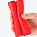 Mountain Bike Handlebar Grips Cover Soft Bicycle Handle Grips Set (Red) Newly