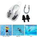 Anti-noise Waterproof Soft Silicone Summer Swimming Earplugs + Nose Clip Kits