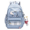 #A Fashion Backpack Cute Rabbit School Bags Pendant School Backpack Girl for T