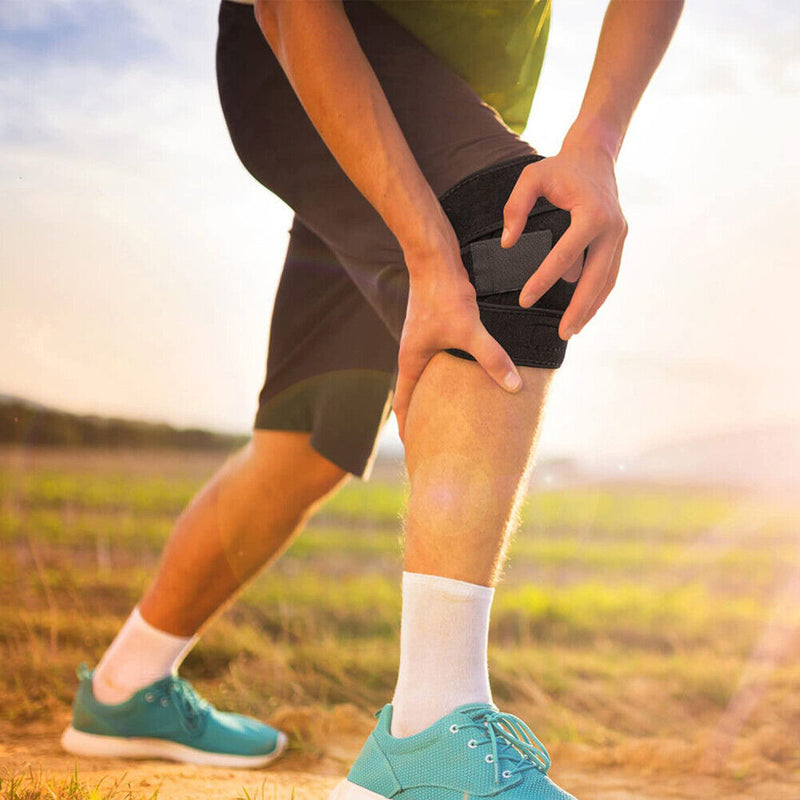 Kneepad Pressurized Elastic Brace Belt for Running Sports Knee Support Protector