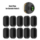 Black Anti-dust Silicone Cover Plug Case for Garmin Vivomove 3/3S (10pcs) Newly