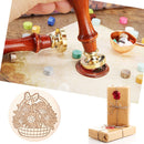 Flower Basket Retro Wax Seal Stamp Head Fire Paint for Wedding Card Making De