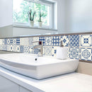 20pcs Kitchen Bathroom Toilet Adhesive Wallpaper Waterproof Tile Mosaic Stickers