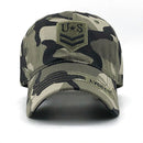 Baseball Caps for Men - Embroidery U.S Classic Dad Hats Snapback Trucker Hat
