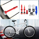Bike Tubeless Presta Valve Set Bike CNC Machined Anodized Tool (44mm Red) Newly