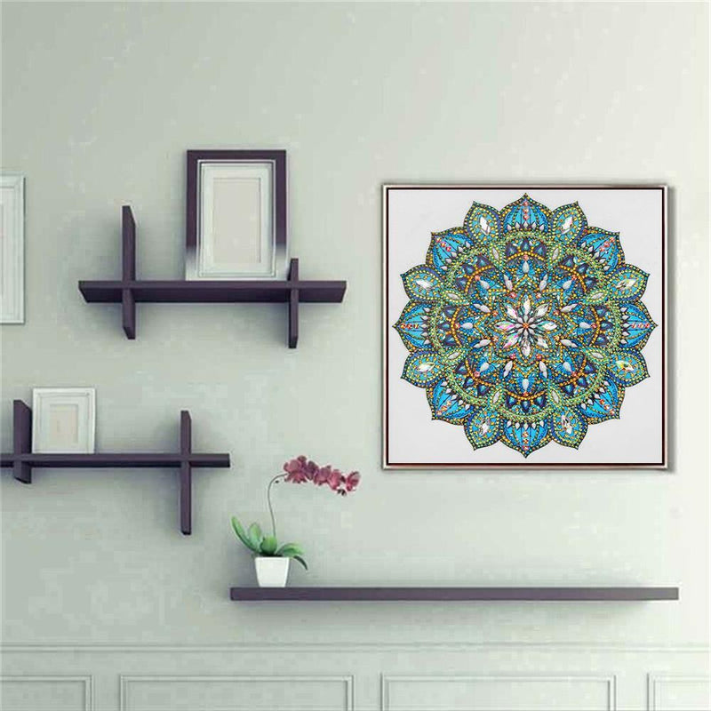 5D DIY Special Shaped Diamond Painting Mandala Cross Stitch Kits (DZ230)