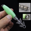 1pc 14g/10cm Luminous Simulation Squid Jig Hook Hard Fishing Lure Bait