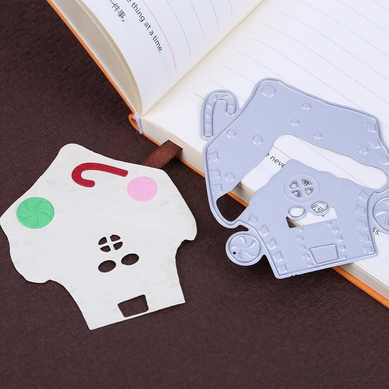Christmas House Joint DIY Metal Scrapbook Embossing Craft Cutting Die-17123