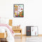 14CT Partial Stamped Embroidery Happy Painting Canvas Chinese Cross Stitch Set