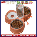 3 in 1 Pet Cat Bowl Large Capacity Stainless Steel Automatic Dry Wet Separati