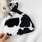 Animal Pattern Underarm Bag Women Mini Plush Shoulder Handbags Purse (13)