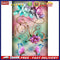 LOVE Flower Oil Paint By Numbers Kit DIY Acrylic Painting on Canvas Framele