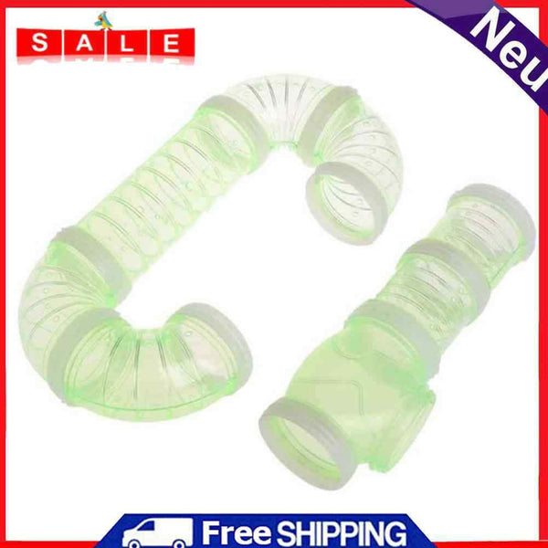 8pcs DIY Assembly Pipe Set Small Pet Hamster Sport Pipeline Training Tunnel Tool