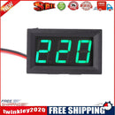 AC70-500V 2 Wires LED Digital Voltmeter Voltage Meter Volt Tester (Green)
