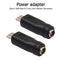2pcs DC Power 5.5x2.1mm Converter Adapter Plug DC Female to USB-C Male Connector