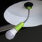 E27 LED Light Bulb Holder Universal Flexible Extension Lamp Socket (Green)