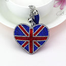 Shape UK Crystal Tote Bag Union Jack Keyring Platinum Jubilee Queen Elizabeth
