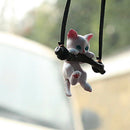 Interior Accessories Car Pendant Cute Branch Cat Hanging Decoration Creative