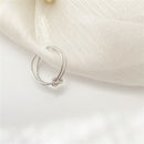 Open Ring Personality Women Knot ring Index finger ring Finger Ring Adjustable