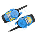 Kid Handheld Walkie Talkie Outdoor Radio Transceiver Interphone (Blue) Newly