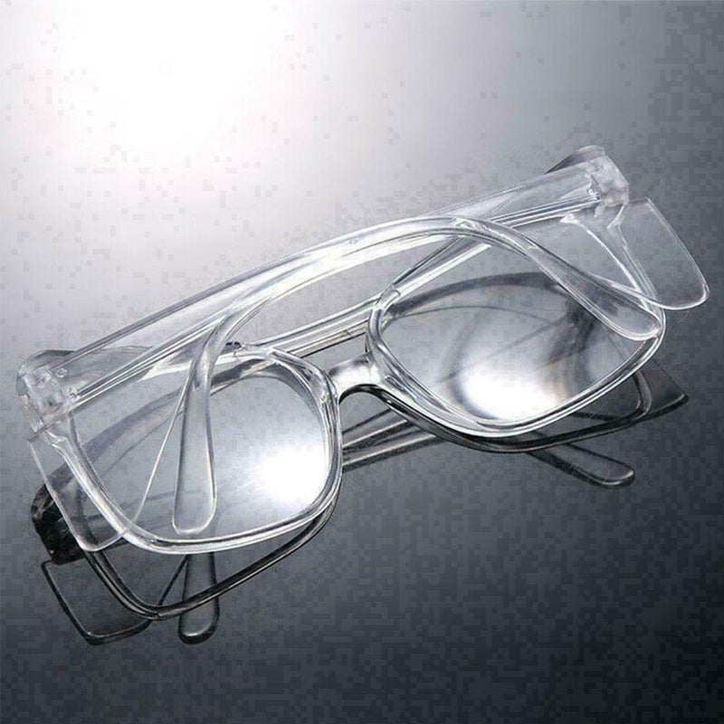 Safety Glasses Goggles Clear Lens Eyewear Eye Protection Work Dustp S9V7