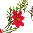 Background Decoration Pine Needle Red Fruit Pine Cone Eucalyptus Leaf Vines