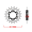 MUQZI MTB Cassette Freewheel Single Speed Bike Flywheel Sprocket (20T)