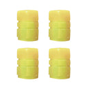 4pcs Tire Valve Caps Illuminated Tire Air Cap Universal Wheel Cover for Bicycles