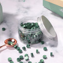 200pcs Octagonal Wax Seal Bead Retro Stamp Tablet for Envelope (Pine Green)