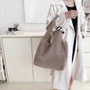 Autumn Winter Purse Handbags Portable Solid Women Fashion Shopper Bag for Travel