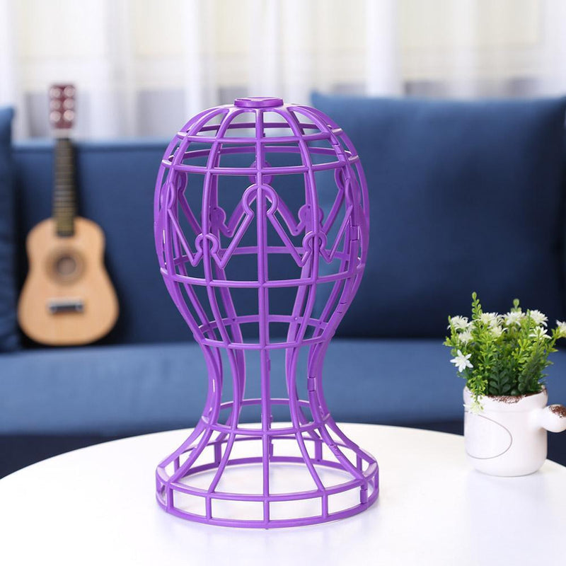 Wig Stands Hat Cap Holder Plastic Storage Rack Wigs Support Dryer Tool