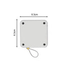 Automatic Door Closers Punch-free Sliding Door Buffer Closing (1000g White)