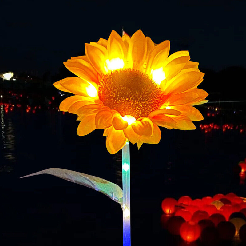Waterproof Sunflower Lawn Light Yard Garden Decoration Outdoor Landscape