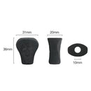 Fishing Reel Handle Sleeves Anti Slip Covers for Baitcasting Spinning Reel Handle