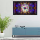 5D Kit Rhinestone Pictures DIY Aurora Lotus Full Round Drill Diamond Painti