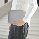 Portable Watch Strap Organizer Watch Band Storage Bag Travel Case (Grey) Newly