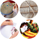Large Eye Cross Stitching Needles Clear Tube Set Handmade Embroidery Sewing Tool