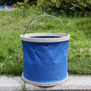 Folding Bucket Outdoor Fishing Camping Picnic Water Storage Container (9L) Newly