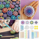 Clay Stone Pottery Mandala Dotting Tool Art Pen Painting Brush Ceramic Tool