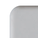 Punch Free Door Bumper Protector Self Adhesive Handle Square Pads (Grey) Newly