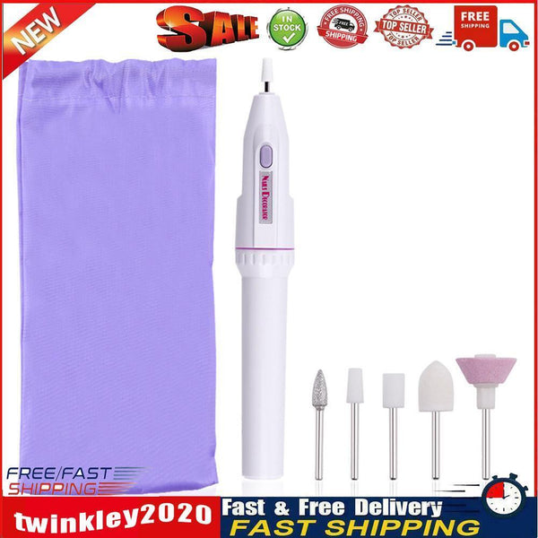 Nail Polish Grinder Portable Electric Pedicure Manicure Device Nail Art Newly