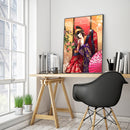5D DIY Full Round Drill Diamond Painting Japanese Drawing