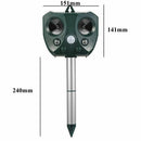 Animal Repeller Bird Cat Dog Scarer Deterrent Pest Repellent Mouse Repeller