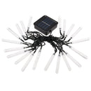 Outdoor Solar LED Lamps 3.5M 20 LED Ice Piton Lamp luces Blue