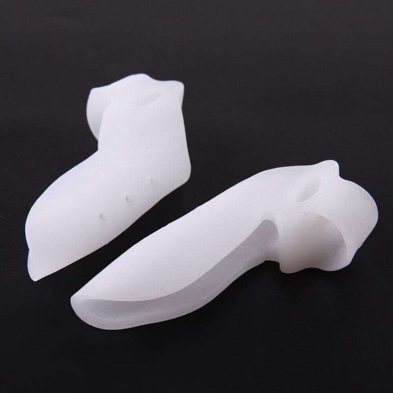 2pcs Silicone Splint Big Toe Separator Overlapping Spreader Protection